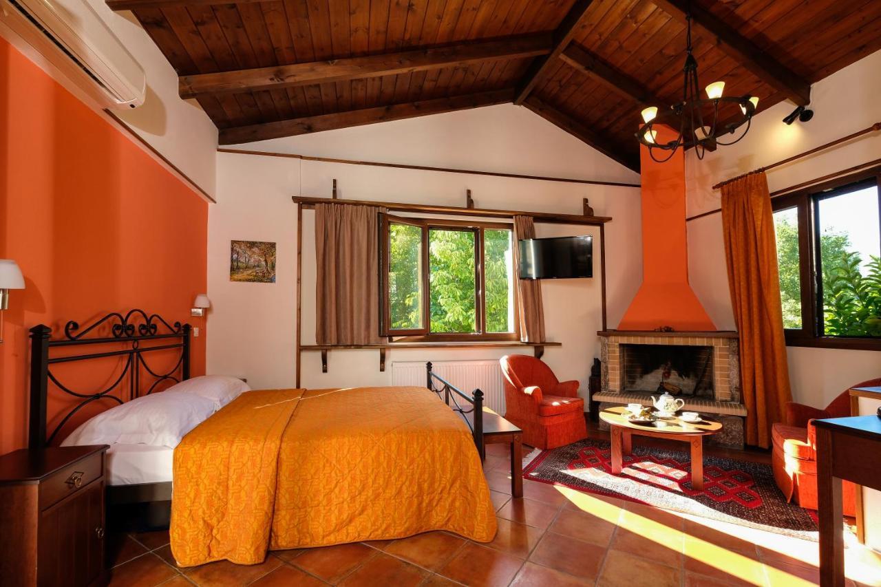 Dryas Guesthouse Polydrossos Buitenkant foto