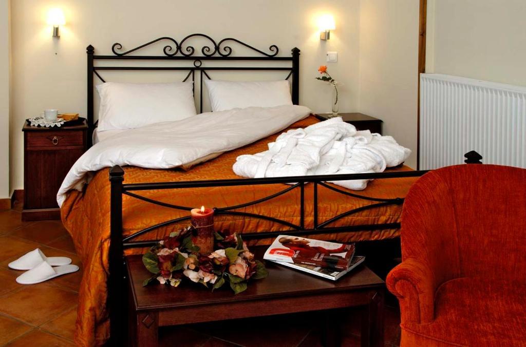 Dryas Guesthouse Polydrossos Kamer foto